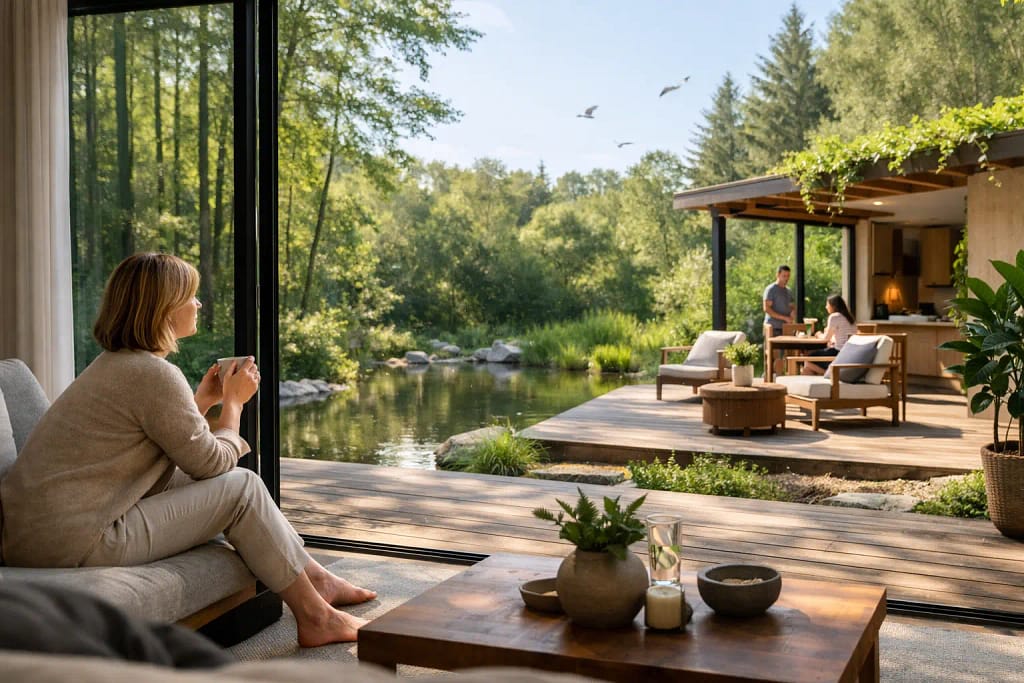 Why Nature Connected Homes Feel Better to Live In